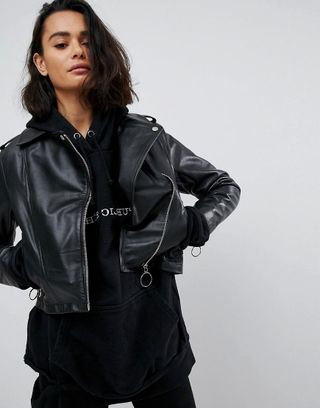 ASOS Design + Leather Jacket