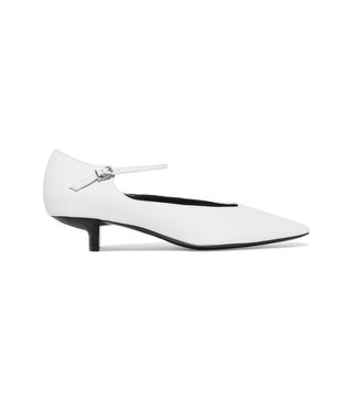 Stella McCartney + Faux Leather Mary Jane Pumps