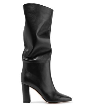 Gianvito Rossi + Laura 85 Leather Knee Boots