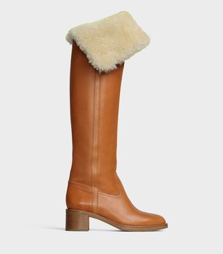 Celine + Folco Over the Knee Boot