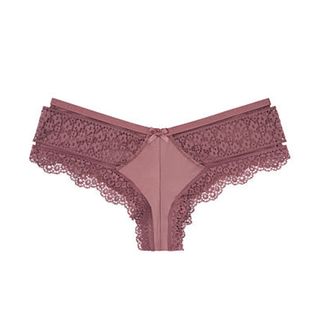 Victoria's Secret + Cutout Mesh Cheeky Panty