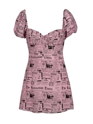 Réalisation Par + Venus Newspaper Dress