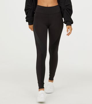 H&M + Shaping Waist Sports Tights