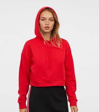 H&M + Short Hooded Sweatshirt