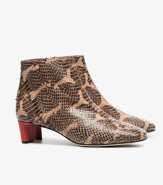 ATP Atelier + Clusia 45 Snake Embossed Boots