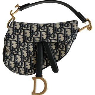 Dior + Pre-Owned Saddle Cloth Handbag