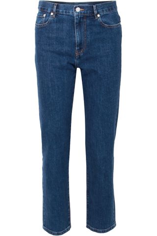 Joseph + Taren High-Rise Straight-Leg Jeans
