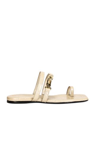 Toteme + Double Clasp Flat Sandals