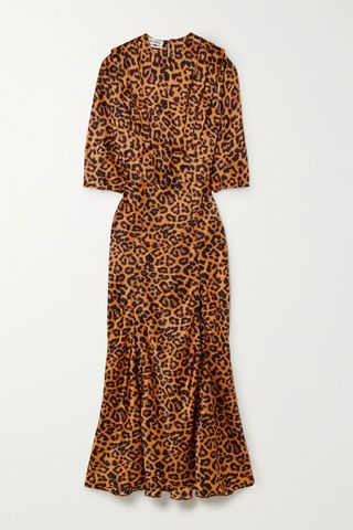 The Attico + Leopard Dress