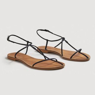 Mango + Decorative Strap Sandals