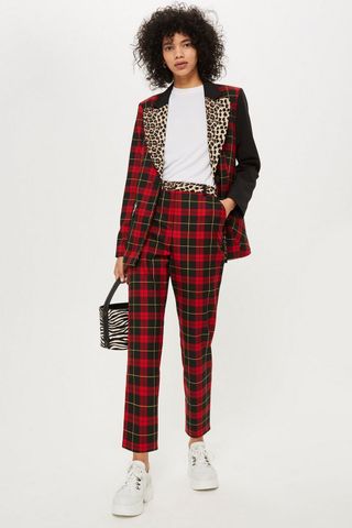 Topshop + Tartan Suit