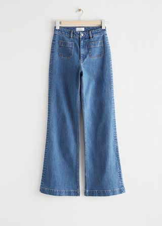 & Other Stories + Flared High Waist Jeans