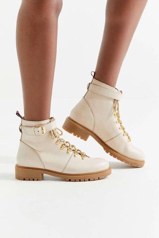 Urban Outfitters + UO Jessa Leather Hiker Boot