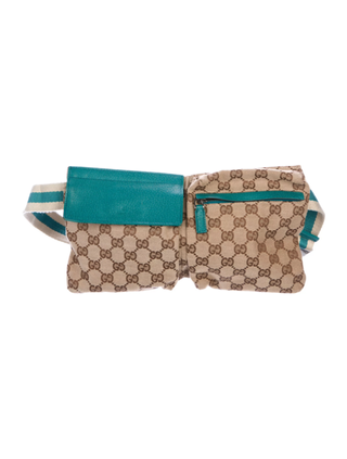 Gucci + GG Canvas Belt Bag