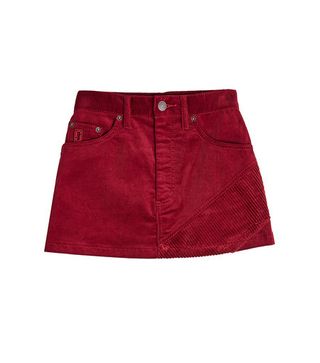 Marc Jacobs + Corduroy Mini Skirt