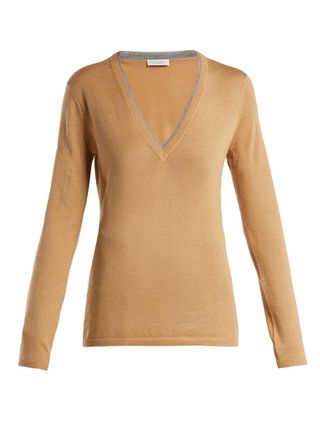 Gabriela Hearst + Lorenco Vashmere and Silk-Blend Sweater