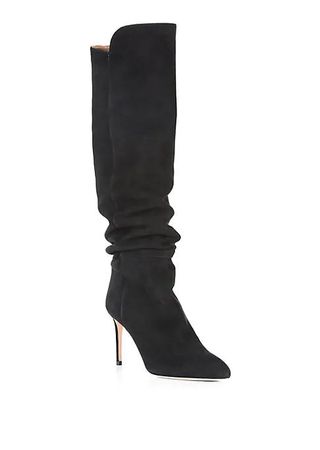 Aquazzura + Gainsbourg Suede Slouch Boots