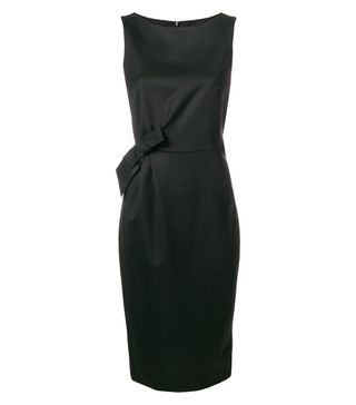 P.A.R.O.S.H. + Sleeveless FItted Midi Dress