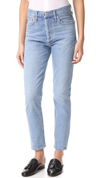 Agolde + Jamie High-Rise Classic Jeans