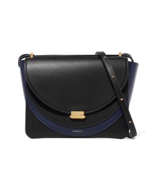 Wandler + Luna Colour-Block Leather Shoulder Bag