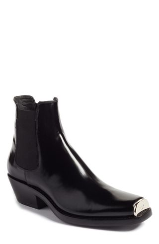 Calvin Klein 205 W39 NYC + Claire Western Chelsea Boots