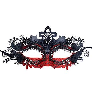 Coxeer + Rhinestone Venetian Evening Mask
