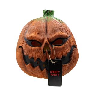 CreepyParty + Pumpkin Head Mask