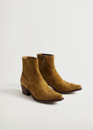 Mango + Goodyear Welted Leather Boots