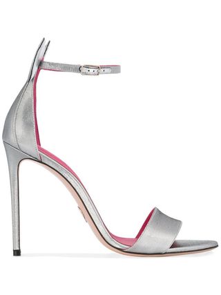 Oscar Tiye + Silver Minnie 120 Leather Sandals