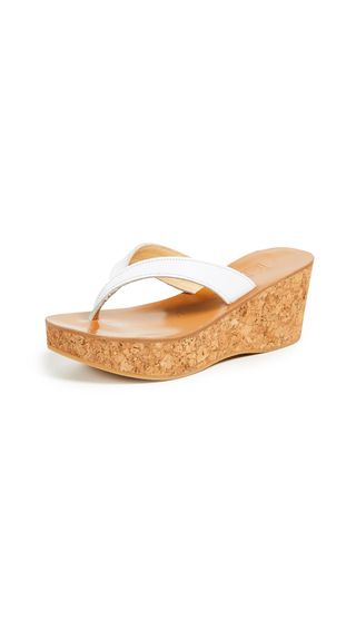 K. Jacques + Diorite Thong Wedges