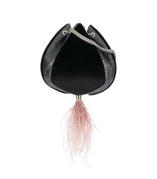 The Volon + Fringed Detail Pouch Bag