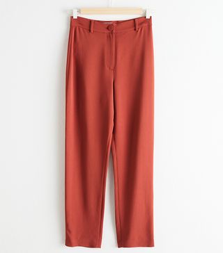 & Other Stories + Tapered Stretch Trousers