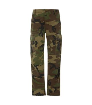 Re/Done + Camo Skinny Cargo Pants