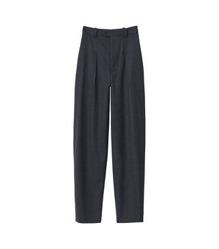 H&M + Wide-Cut Wool Pants