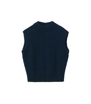 H&M + Ribbed Wool Sweater Vest