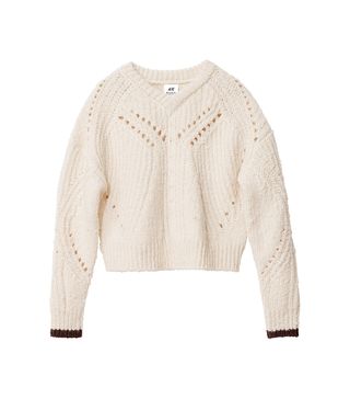 H&M + Textured Wool-Blend Sweater