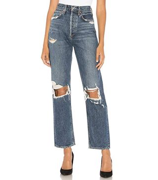 Agolde + 90's Mid Rise Loose Fit Jeans
