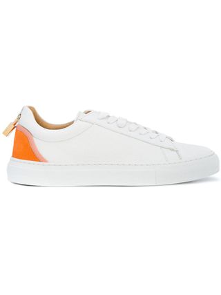 Buscemi + Contrast-Panel Lace-Up Sneakers