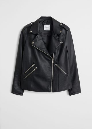 Violeta + Zipped Biker Jacket