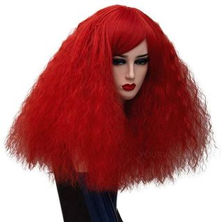 Amazon + Elim Short Fluffy Costume Wig