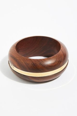 Free People + Oversized Wood Bangle