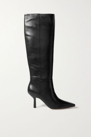 Porte 
Paire + Leather Knee Boots