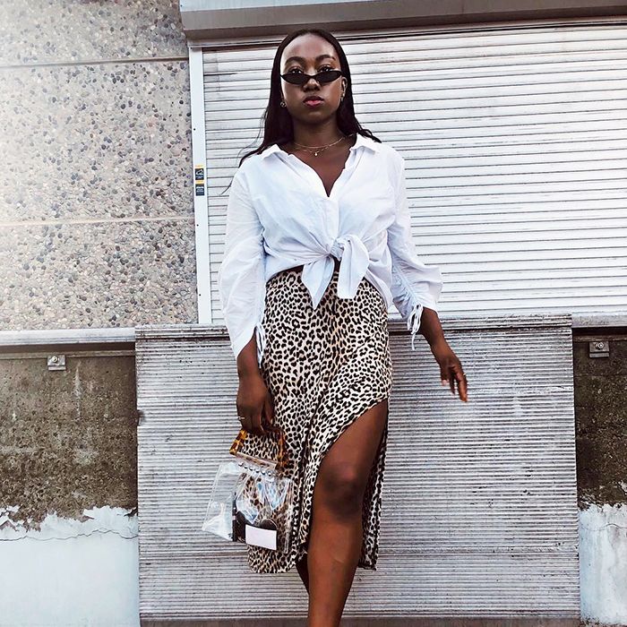Shop the Leopard Skirt Trend That's Going Viral | Who What Wear