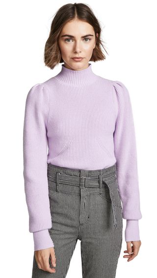 Astr the Label + Puff-Sleeve Sweater