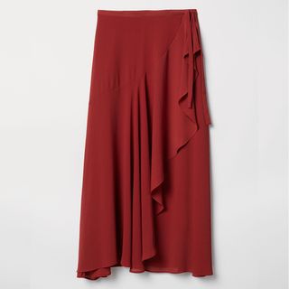 H&M + Wrapover Skirt