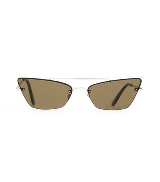 Mango + Metal Bridge Sunglasses