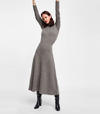 Zara + Limited Edition Cashmere Bodysuit