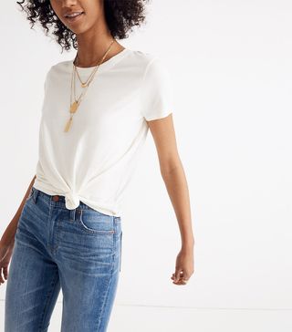 Madewell + Knot-Front Tee