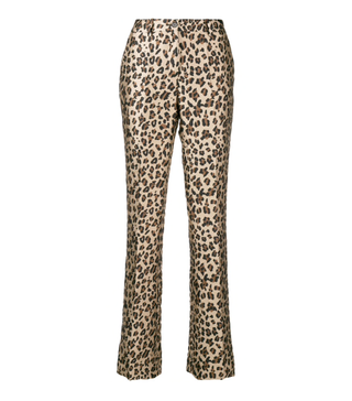P.A.R.O.S.H. + Leopard Tailored Trousers