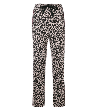 Nº21 + Leopard Print Drawstring Trousers